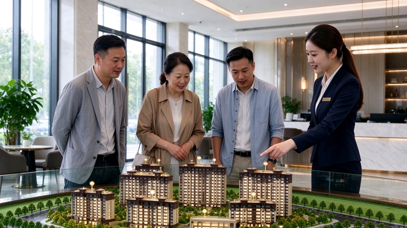 看房客流激增 西安楼市人气爆棚