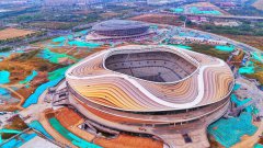 山东省首个6万座专业足球场基本完工